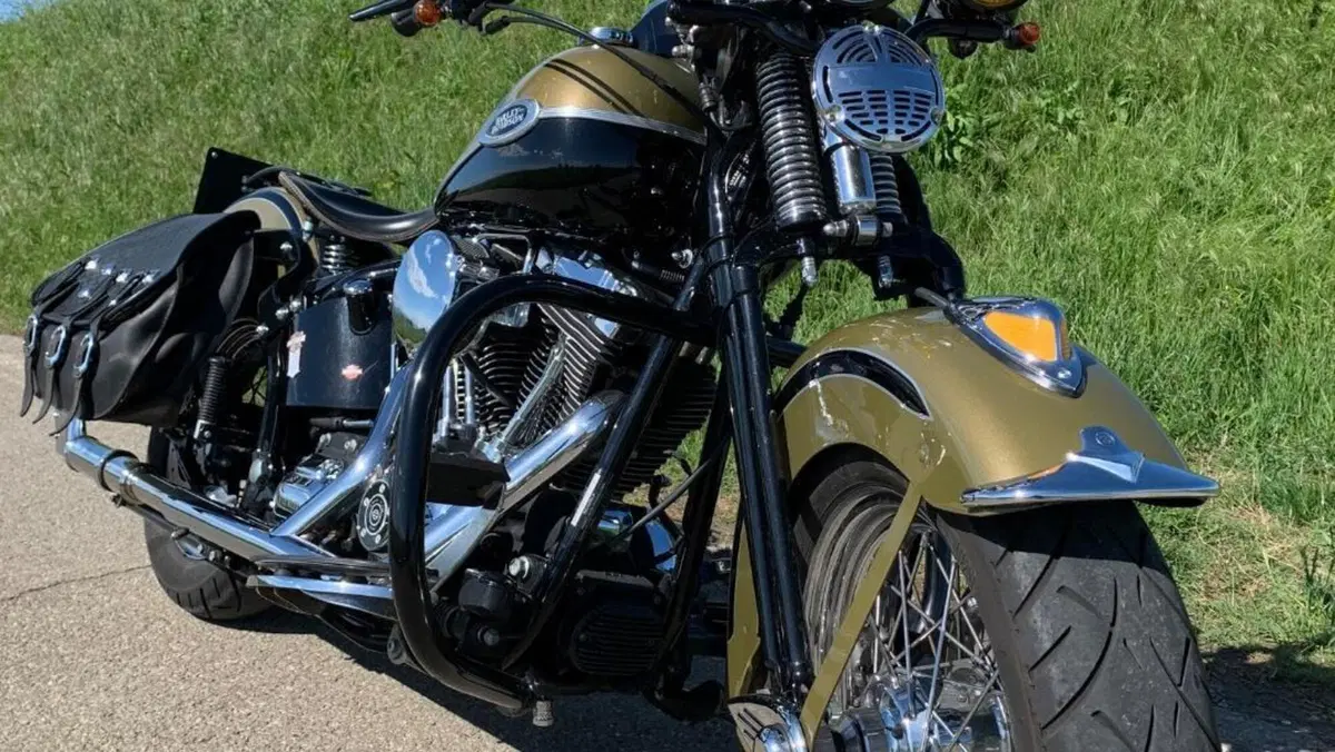 Harley-Davidson 1584 Springer Classic (2006 - 07) - FLSTSC  (3)