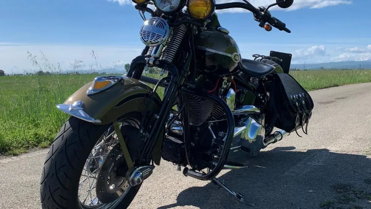 Harley-Davidson 1584 Springer Classic (2006 - 07) - FLSTSC  (4)