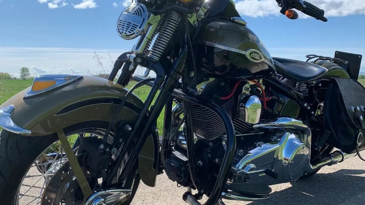Harley-Davidson 1584 Springer Classic (2006 - 07) - FLSTSC  (5)