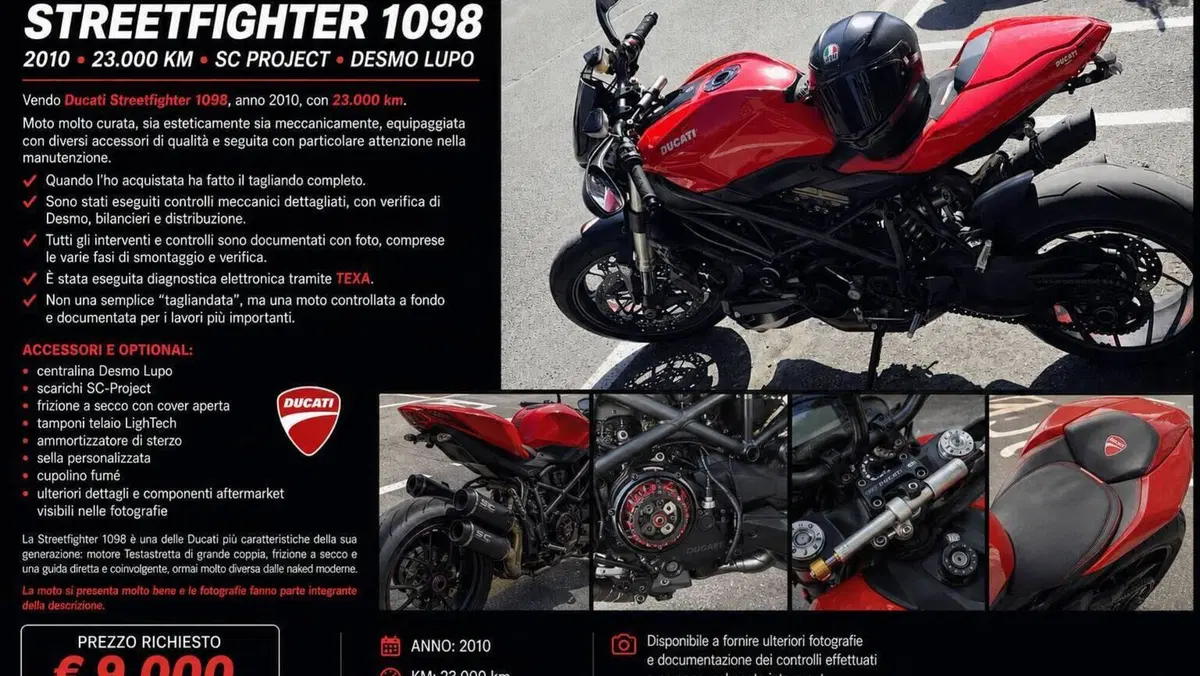 Ducati Streetfighter (2009 - 12) 