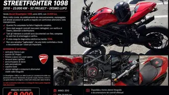 Ducati Streetfighter (2009 - 12) usata