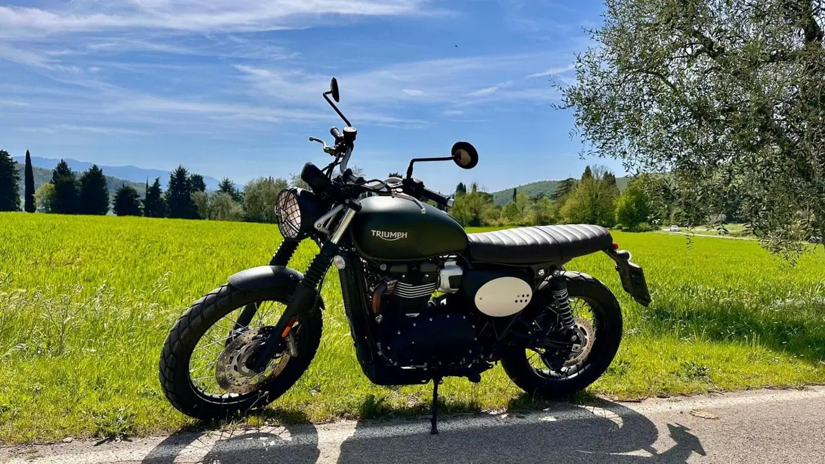Triumph Scrambler 900 Chrome Edition (2023) 