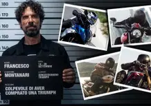 Torna "For the Ride Week" di Triumph, con un testimonial d'eccezione: Francesco Montanari