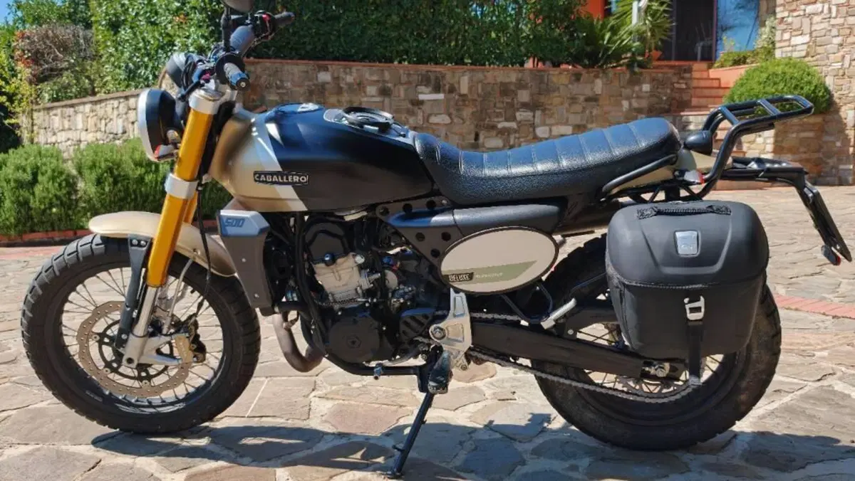 Fantic Motor Caballero 500 Scrambler Deluxe (2021 - 23)  (2)