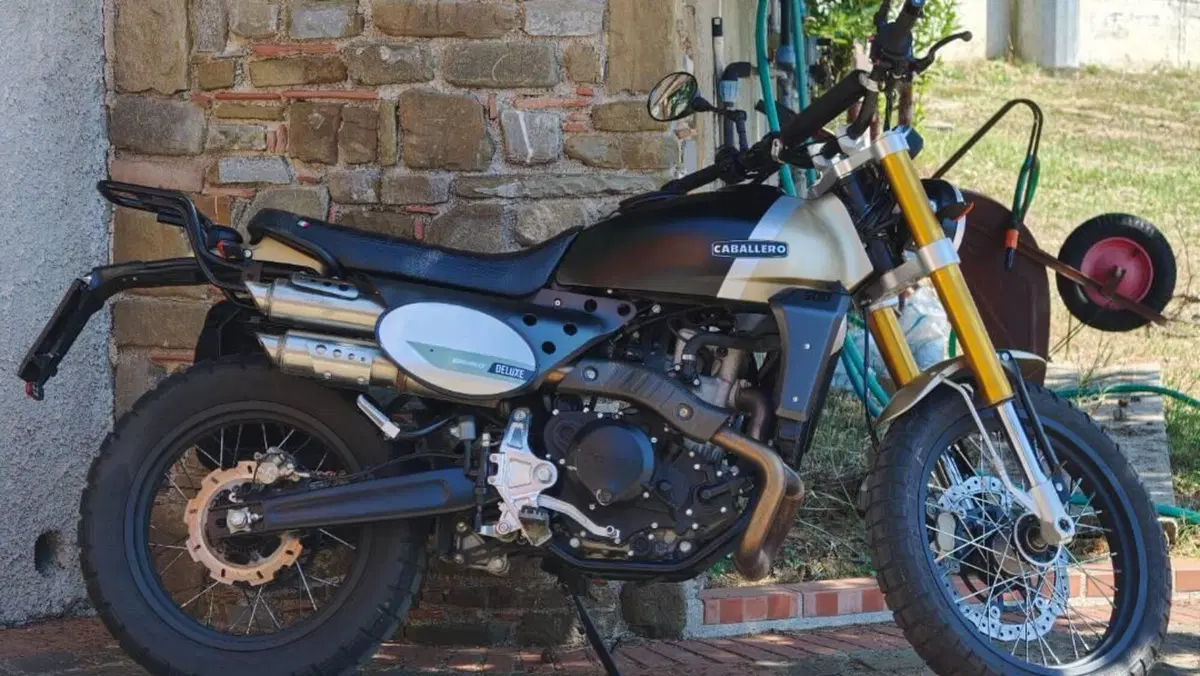 Fantic Motor Caballero 500 Scrambler Deluxe (2021 - 23)  (5)