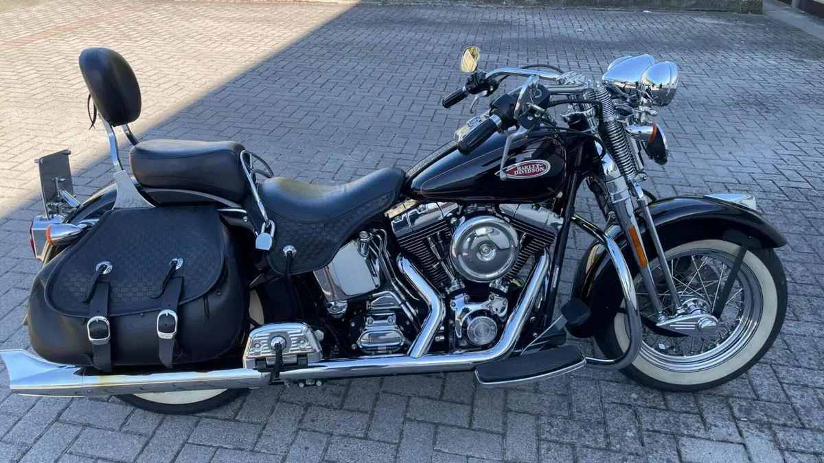 Harley-Davidson 1450 Heritage Springer (2000 - 03) - FLSTS  (7)
