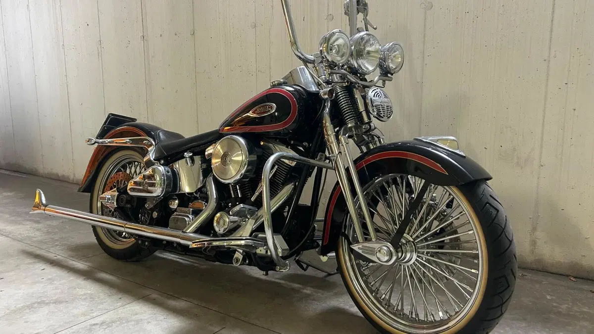 Harley-Davidson 1340 Heritage Springer (1997 - 99) - FLSTS  (4)
