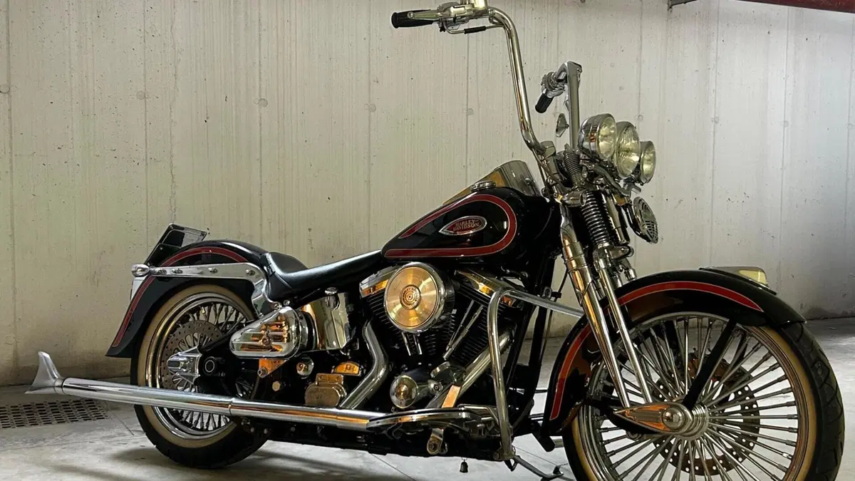 Harley-Davidson 1340 Heritage Springer (1997 - 99) - FLSTS  (5)