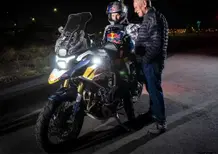 Sam Sunderland nel suo giro del mondo sta guidando la futura Triumph Tiger 1200 my27