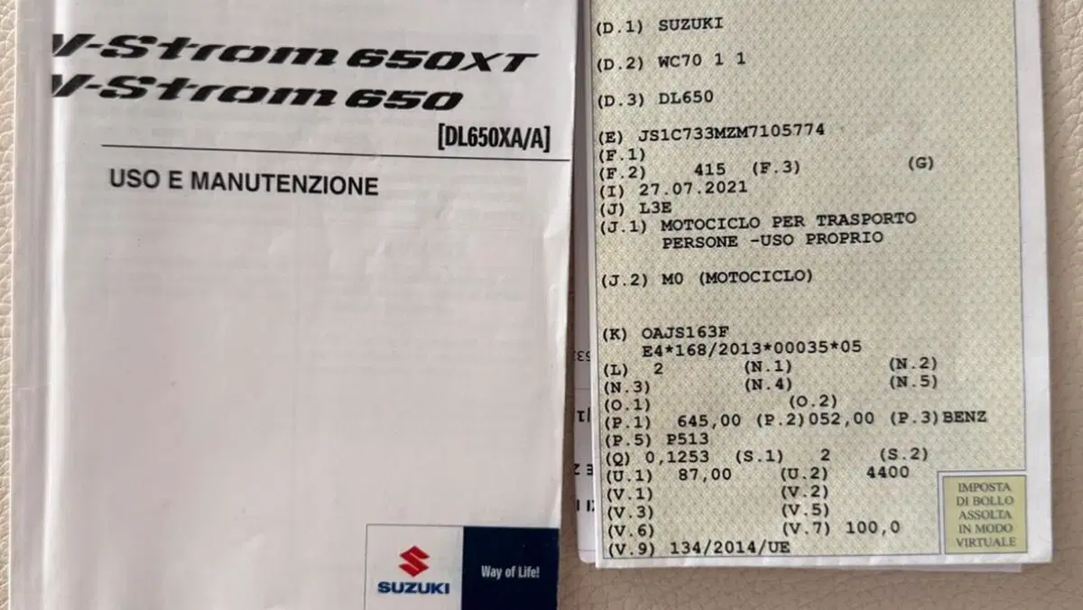 Suzuki V-Strom 650XT (2021 - 25) 