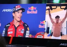 MotoGP 2026. GP di San Marino a Misano. Marc Márquez ha spiegato la foto del braccio: "Ero stanco di parlarne, sono stato onesto, sto così, ma mi sento competitivo"