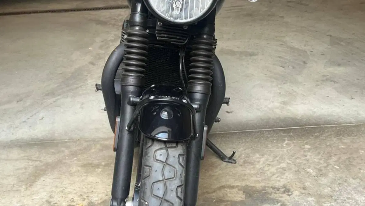 Triumph Bonneville T100 Black (2017 - 20)  (10)