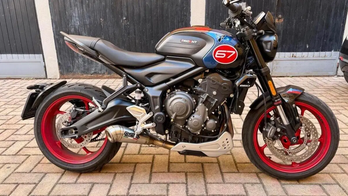 Triumph Trident 660 Triple Tribute Edition (2025 - 26) 