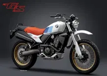 Una piccola BMW GS in salsa retrò: il sogno del designer Oberdan Bezzi