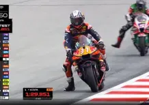 MotoGP, FP1: sorpresa KTM in Austria, Acosta-Pol Espargaro davanti a tutti, Bagnaia 18° [CLASSIFICA]