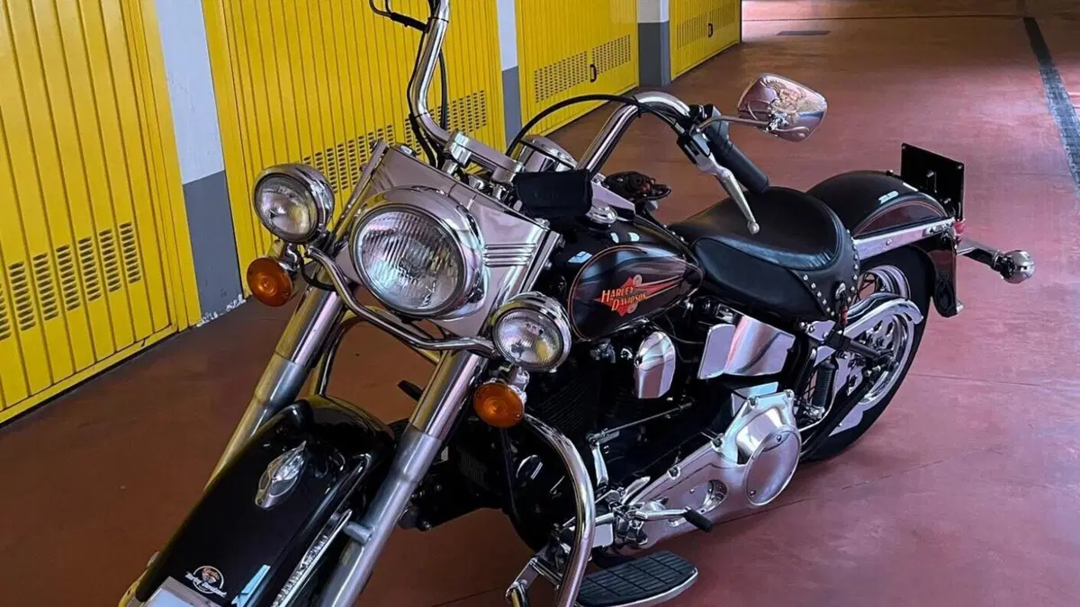 Harley-Davidson 1340 Heritage Classic (1984 - 98) - FLSTC  (3)