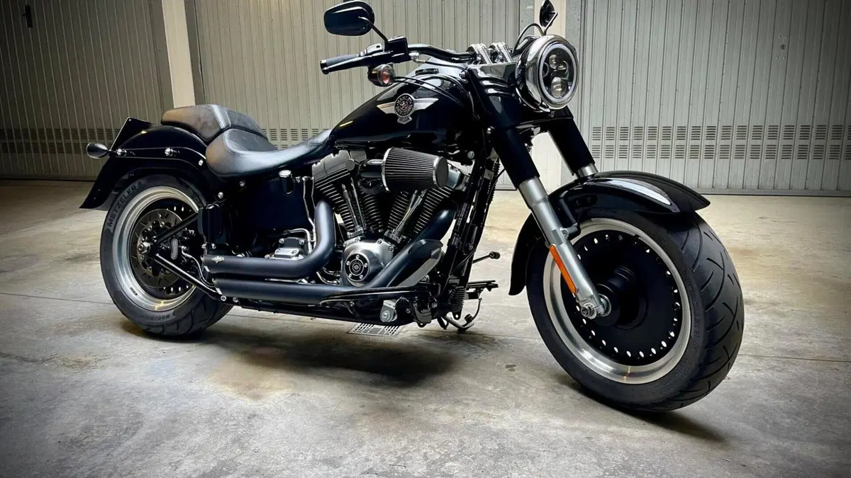 Harley-Davidson 1584 Fat Boy (2008 - 10) - FLSTF  (9)