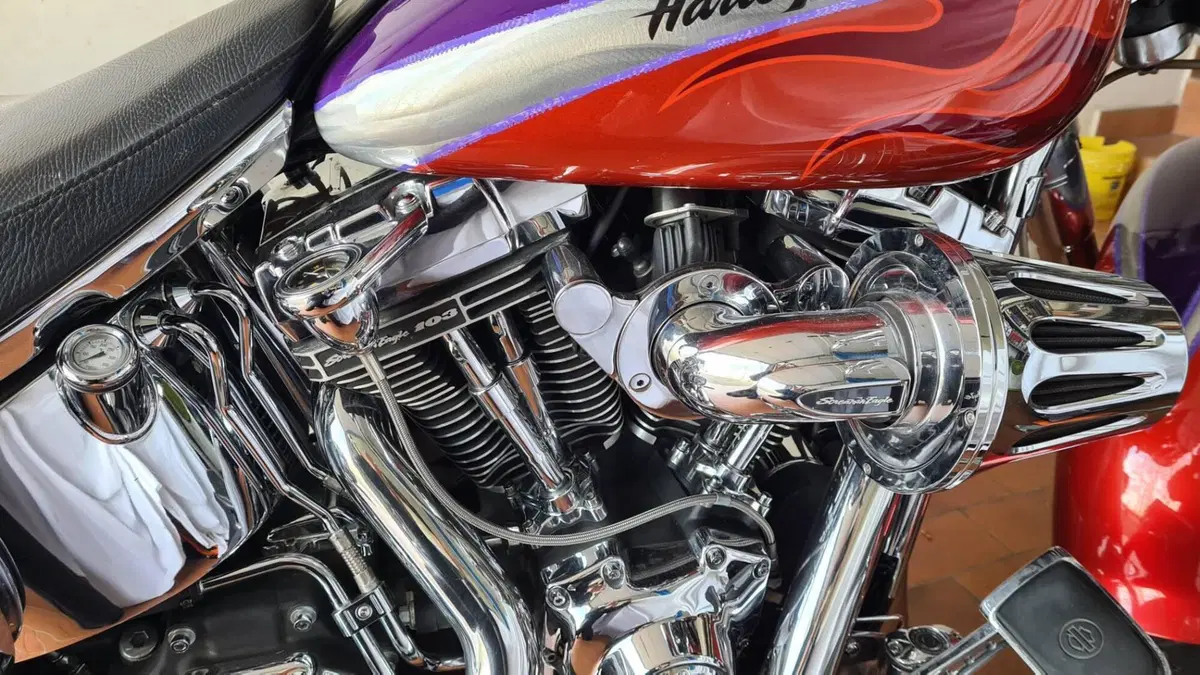 Harley-Davidson 1584 Fat Boy (2006 - 07) - FLSTF  (12)