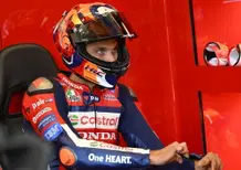 MotoGP, Luca Marini colpito da un'ala di Quartararo in gara: "Fortunatamente è andato tutto bene, ma poteva andare peggio"