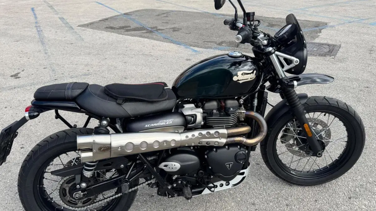 Triumph Street Scrambler 900 Sandstorm (2021 - 22)  (2)