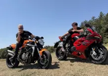 MV Agusta Brutale 910 vs QJMotor SRK 921 RR: due generazioni di sportività a confronto [VIDEO]