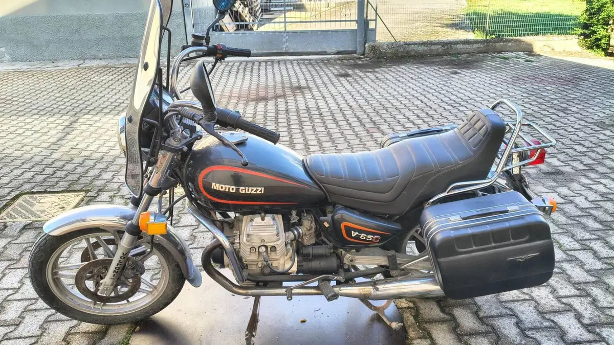Moto Guzzi V 65 C (1985 - 88)  (4)