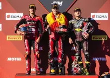 SBK a Cremona, Iker Lecuona vince Gara1 e rimanda la festa di Nicolò Bulega, secondo [GALLERY]