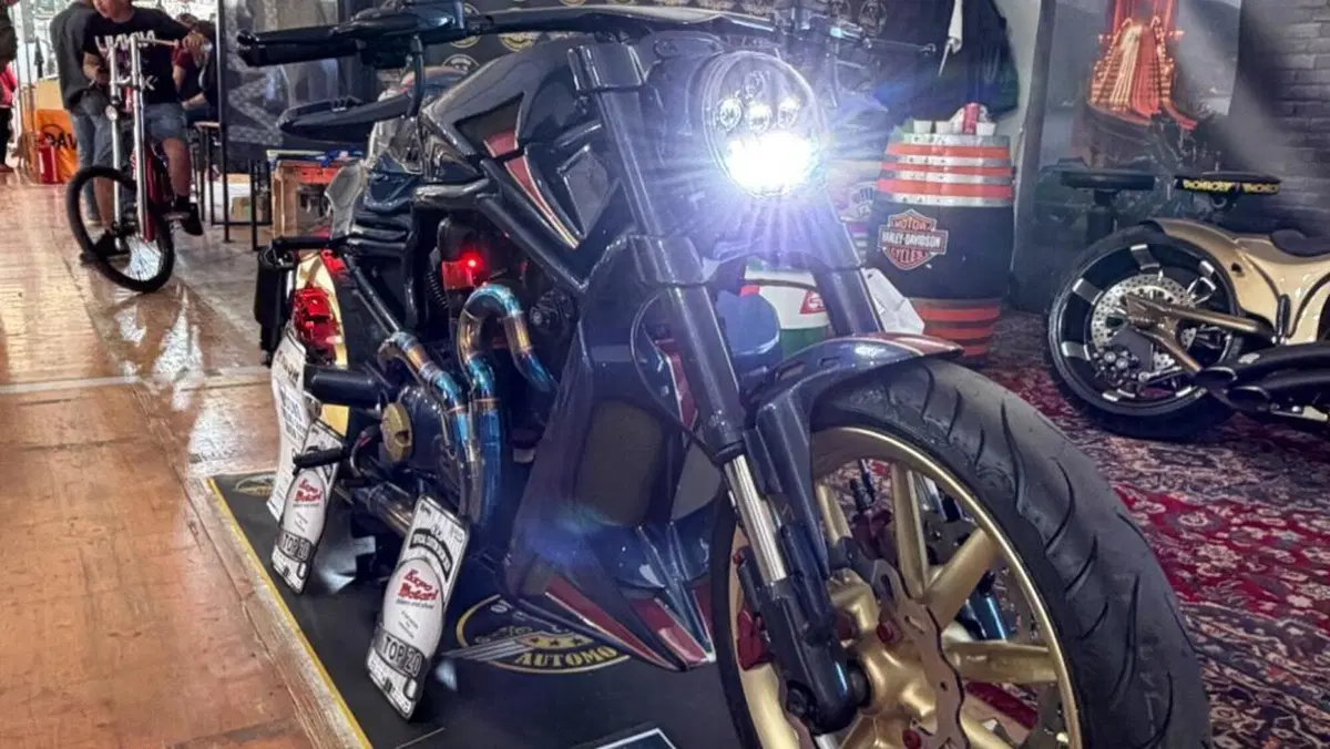 Harley-Davidson 1130 Street Rod (2006 - 07) - VRSCR  (6)