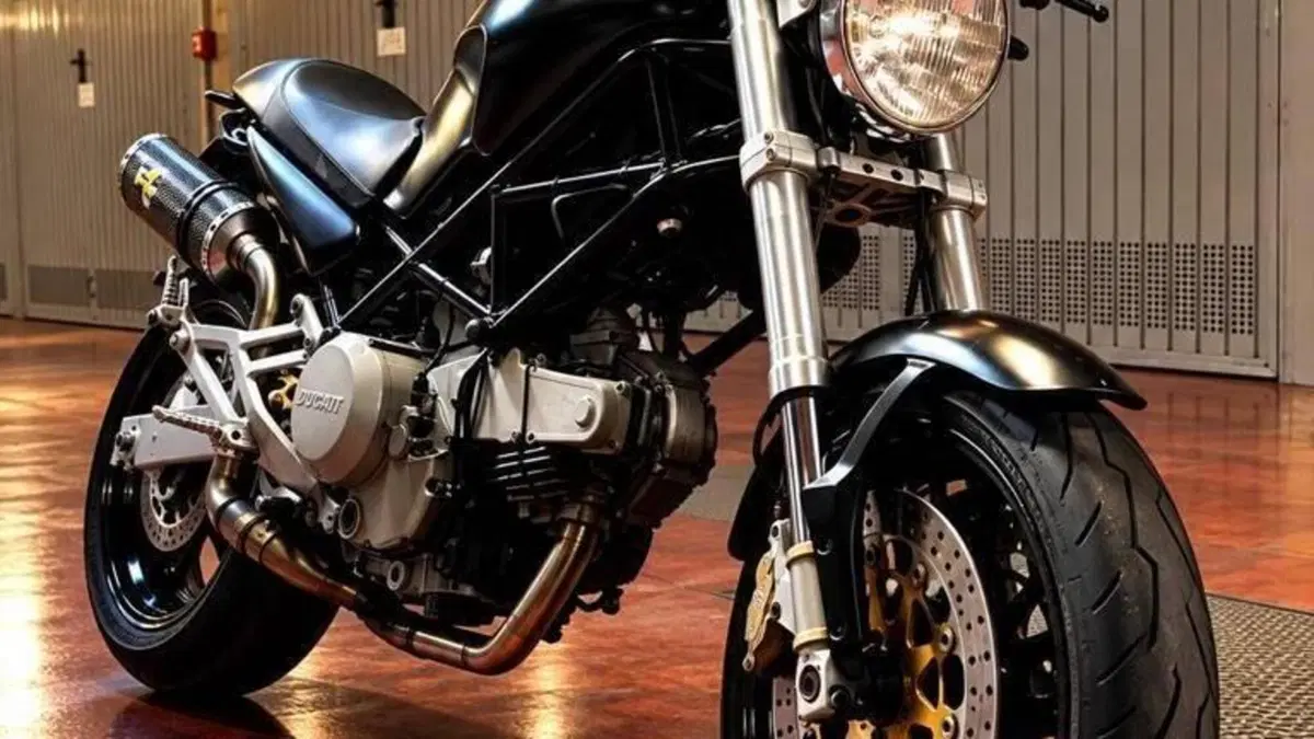 Ducati Monster 600 Dark (1998 - 01)  (4)