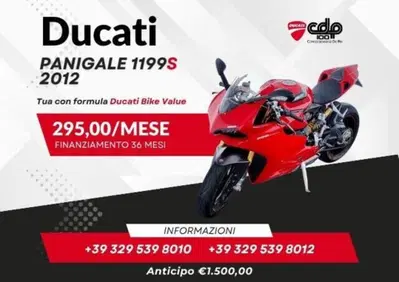 Ducati 1199 Panigale S Tricolore (2012 - 14) - Annuncio 10121222