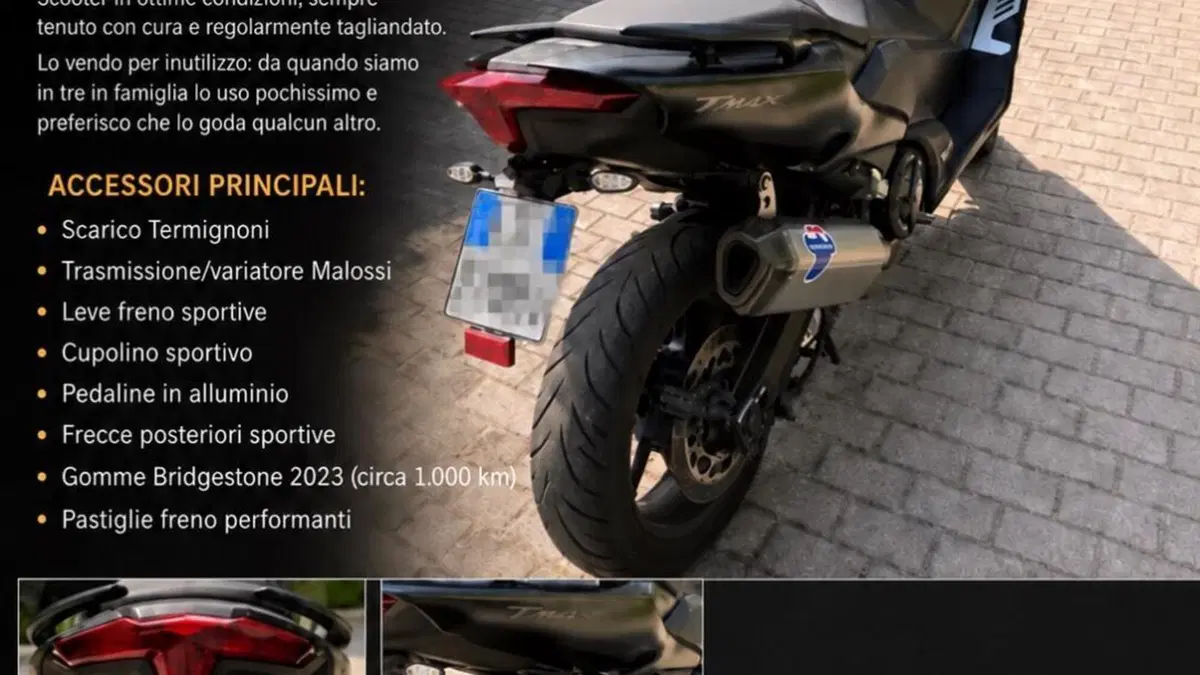 Yamaha T-Max 560 (2020 - 21) 