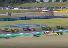 MotoGP, Alex Marquez e il patatrac con Diggia e Acosta: "Doppio LLP meritato". Fabio ci scherza su: "Mi ha proprio abbracciato!" [VIDEO]