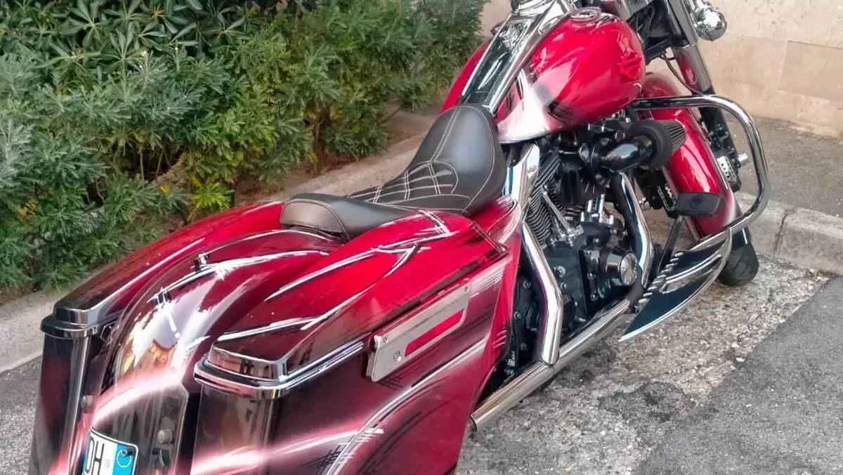 Harley-Davidson 1584 Road King Classic (2007 - 10) - FLHRC  (7)