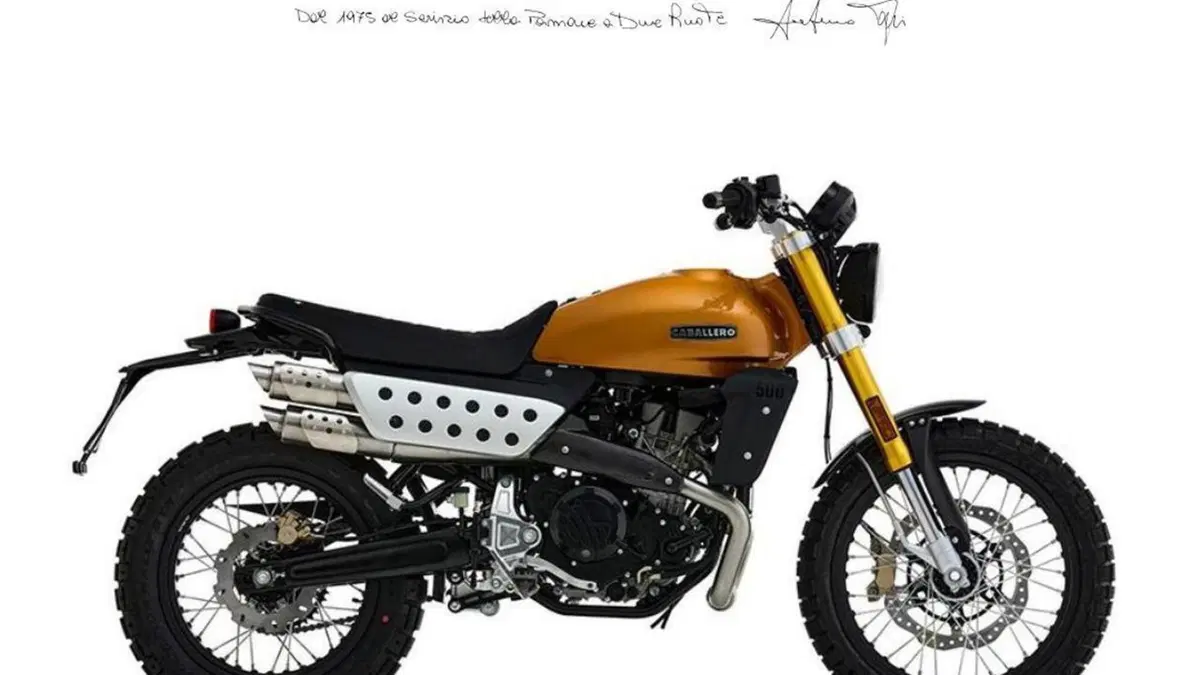 Fantic Motor Caballero 500 Scrambler Deluxe (2024) 