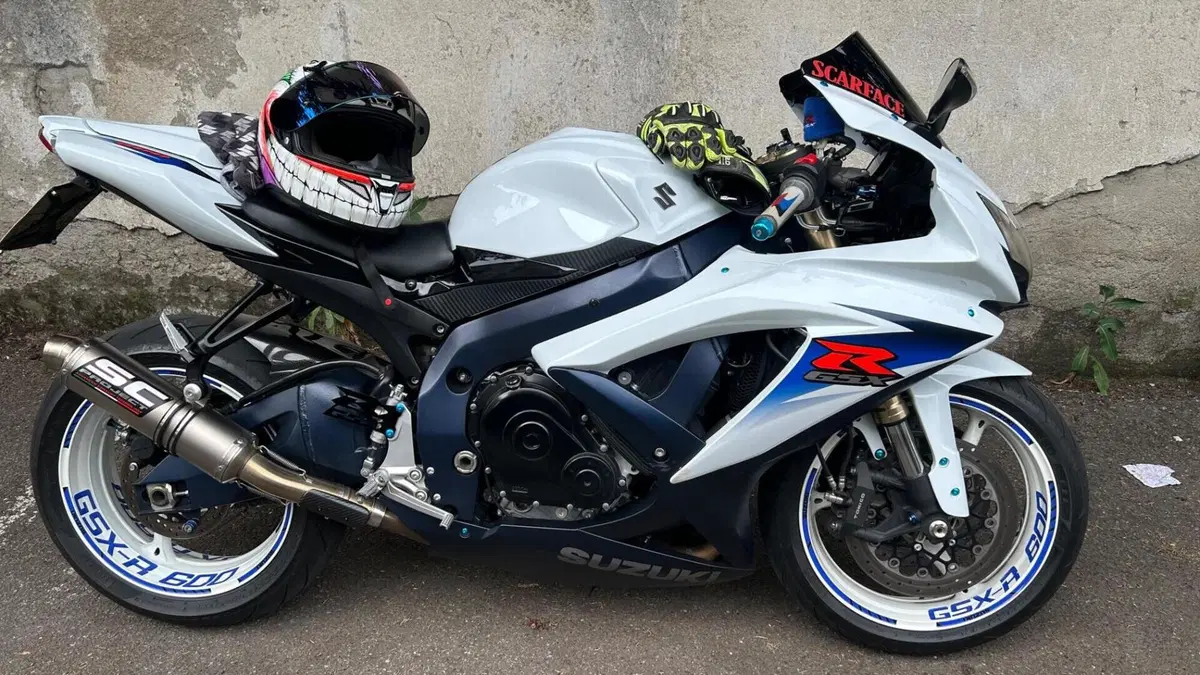 Suzuki GSX R 600 (2008 - 10)  (13)