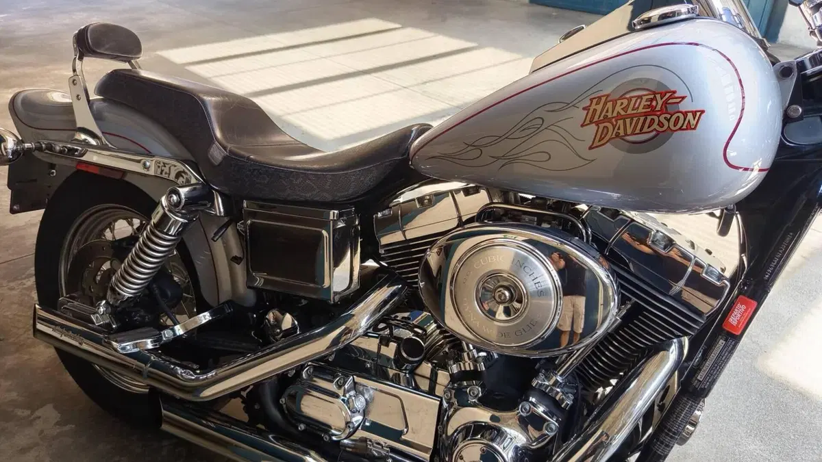 Harley-Davidson 1450 Wide Glide (1995 - 07) - FXDWG  (3)