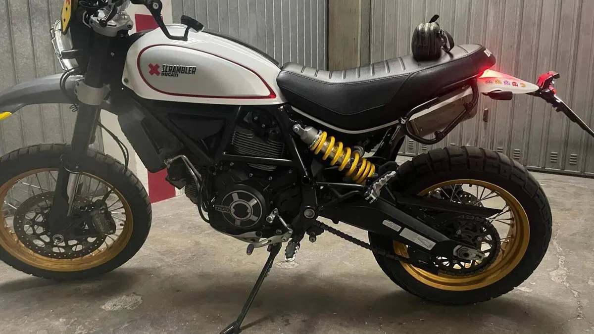 Ducati Scrambler 800 Desert Sled (2017 - 20)  (5)