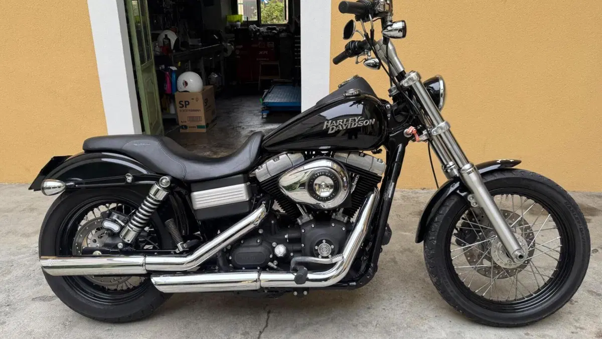 Harley-Davidson 1584 Street Bob (2008 - 15) - FXDB  (4)
