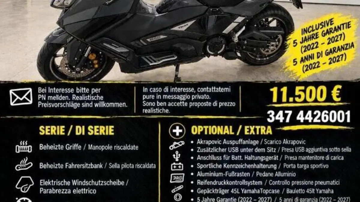 Yamaha T-Max 560 (2022 - 24) 
