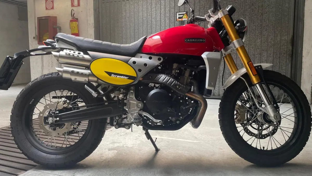 Fantic Motor Caballero 500 Scrambler 4T (2018 - 21)  (4)
