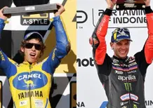Valentino Rossi, certo, ma chi sono i 27 piloti italiani che hanno vinto 300 GP tra 500 e MotoGP?