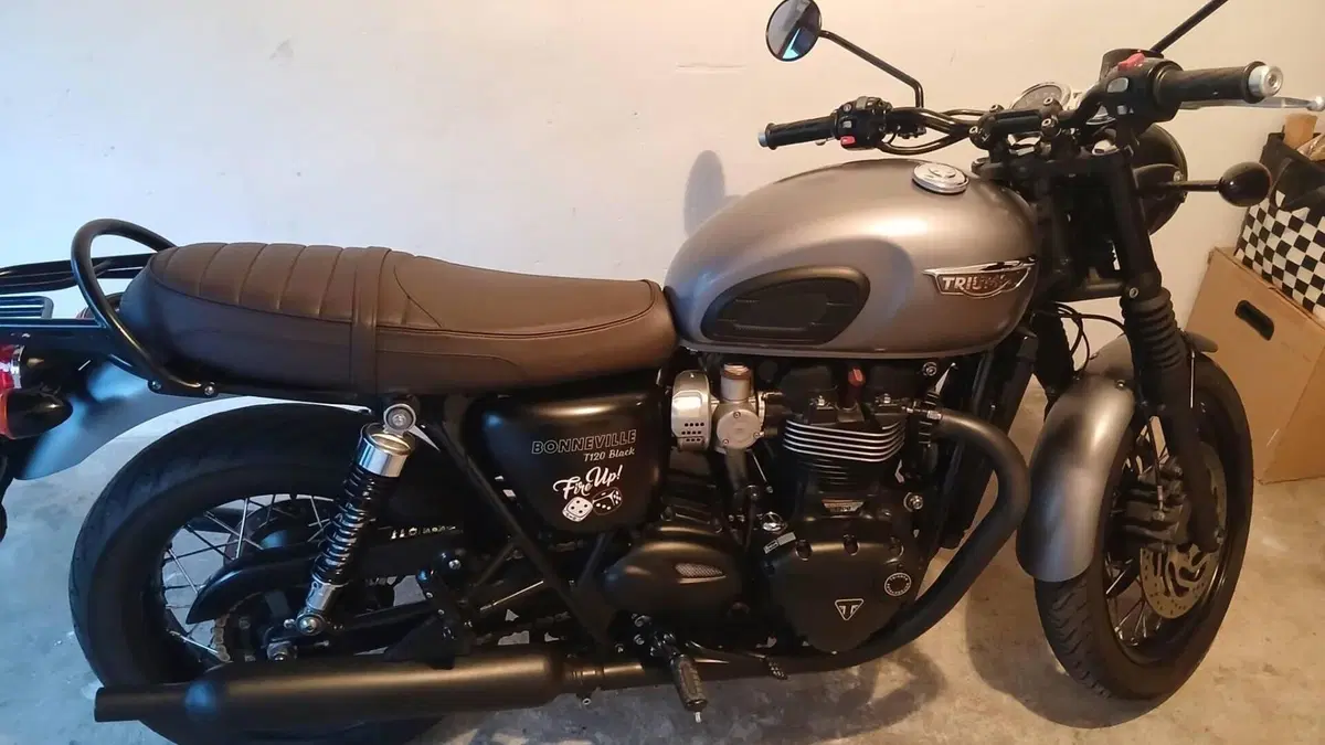 Triumph Bonneville T120 Black (2017 - 20)  (6)