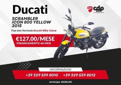 Ducati Scrambler 800 Icon (2015 - 16) - Annuncio 10145949