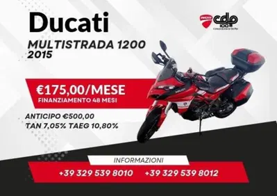 Ducati Multistrada 1200 ABS (2015 - 17) - Annuncio 10146945
