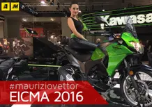 Kawasaki Versys-X 300 ad EICMA 2016: video