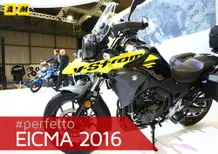 Suzuki V-Strom 250 2017 ad EICMA 2016: video